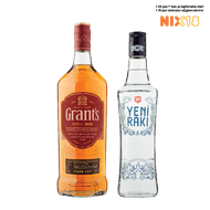Grant's Blended Scotch Whisky of Yeni Raki 