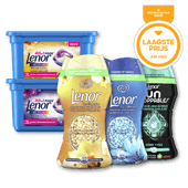 Lenor wasmiddel of geurparels