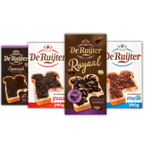 De Ruijter chocolade vlokken of -hagel 