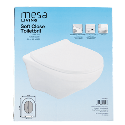 Toiletbril Soft Close