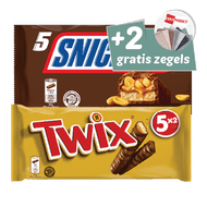 Mars, Snickers of Twix