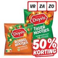 Duyvis Borrel-, Tijgernoten of Pinda's