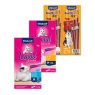 Foto van Vitakraft beefsticks of vloeibare snacks