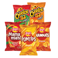 Mama Mia's, Pomtips, Hamka's, Ringlings of Cheetos 