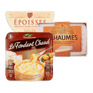 Le Fondant Chaude, Époisses Berthaut of Chaumes Fondant