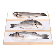 Hele forel, zeebaars of dorade