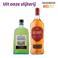 Villa Massa Limoncello of Grant's Blended Scotch Whisky