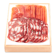1 de Beste Serranoham of spianata
