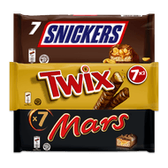 Mars, Snickers, Twix of Balisto