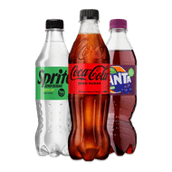 Coca-Cola, Fanta, Sprite, Fuze tea, Aquarius of Powerade
