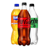 Coca-Cola, Fanta, Sprite of Fuze Tea