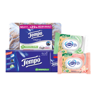 Edet Vochtig Toiletpapier, Tempo Zakdoekjes of Tissues