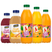Coolbest Fruitontbijt of Appelsientje gekoeld sap