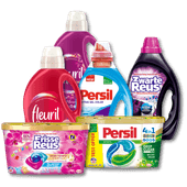 Reus, Fleuril of Persil wasmiddel