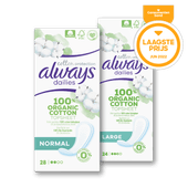 Always cotton protection inlegkruisjes