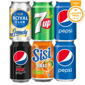Pepsi, Sisi, 7-Up of Royal Club Shandy 