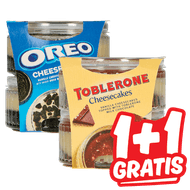 Oreo of Toblerone Cheesecakes