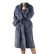 Fleece Badjas 