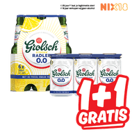Grolsch of Peroni 0.0