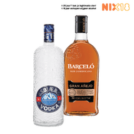 Barcelo Gran Anejo Rum of Esbjaerg Vodka