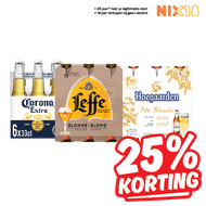 Leffe, Corona, Hoegaarden of Tripel Le Fort  Speciaalbier