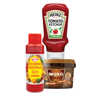 Wijko Satésaus, Heinz Ketchup of Hela Curry