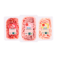 1 de Beste Ham-, bacon- of kipreepjes
