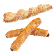 Luxe gevulde kaasstengel of borek stick spinazie feta