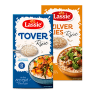 Lassie tover- of zilvervliesrijst