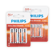 Philips Longlife Zinc R6 Blister