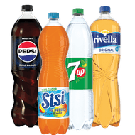 Pepsi, Sisi, 7up of Rivella