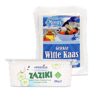 Minos witte kaas of Apostels zaziki