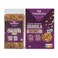 TastyBasics crackers of granola