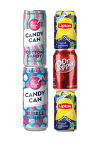 Lipton, Schweppes, Dr Pepper of Candy Man
