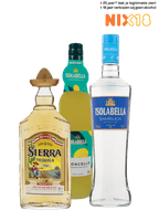 Isolabella Sambuca, Limoncello of Sierra Tequila