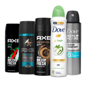Axe of Dove deodorant