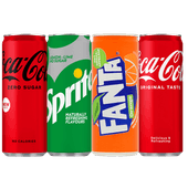 Coca-Cola, Fanta of Sprite