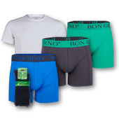 Bon Giorno bamboe herenboxershort, -T-shirt of -sokken