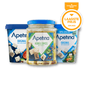 Apetina witte kaasblokjes