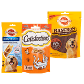 Whiskas, Catisfaction of Pedigree snacks