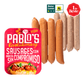 1 de Beste BBQ worsten of Pablo's vegan sausages