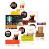 Nescafé of Starbucks Dolce Gusto koffiecups
