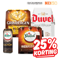 Grolsch, Grimbergen of Duvel Speciaalbier