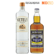 Ketel 1 Graanjenever of De Kuyper Vieux