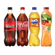 Coca-cola, Fanta, Sprite of Fuze Tea