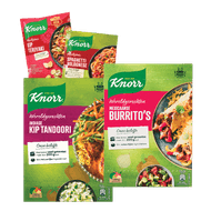 Knorr Wereldgerechten, Maaltijdmix, Spaghetteria, Asian Specials of Risotteria
