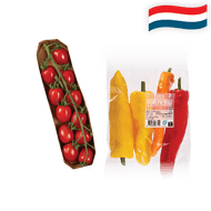Hollandse Mini Pruimtrostomaatjes of Puntpaprika Mix