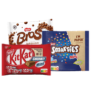 Kitkat, Smarties of Bros
