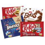 Kitkat, Smarties of Bros