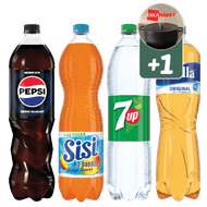 Pepsi, Sisi, 7up of Rivella